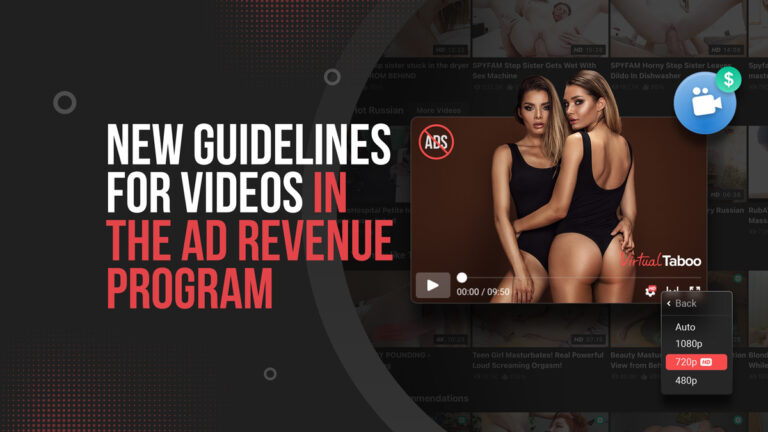 New Guidelines for Videos in the Ad Revenue Program