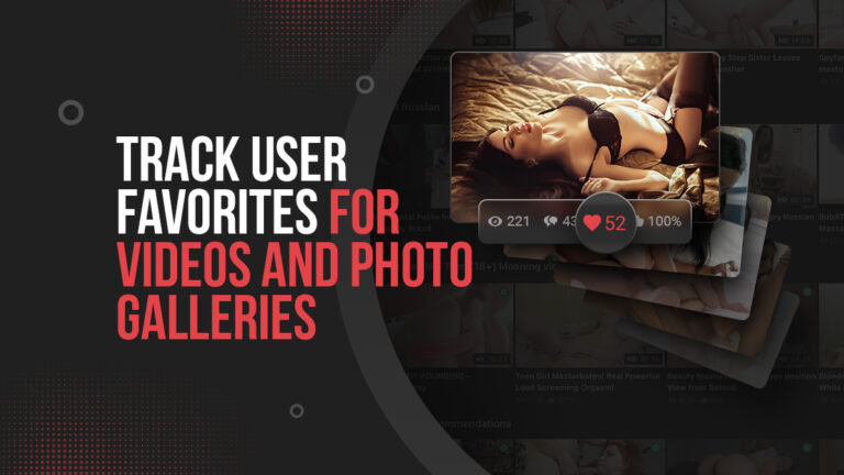 Track User Favorites for Videos and Photo Galleries